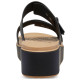 Crocs Brooklyn Buckle Low Wedge Matte Wrap Sandal